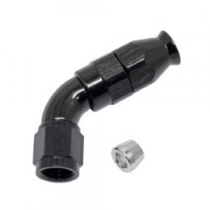 AN fitting PTFE - 60 Deg Black AN fitting PTFE - 60 Deg Black