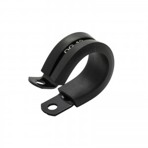 AN fitting PTFE - Straight Black AN fitting PTFE - Straight Black