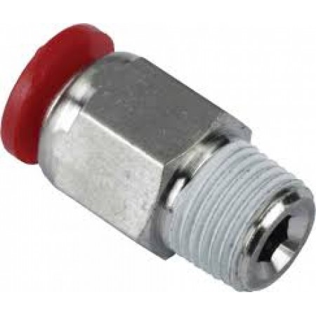 Air Shifter Fittings Straight 8mm to 1/4 BSPT
