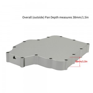 Ballistic Performance Parts Low Profile Billet Oil Pan Suzuki GSX1300R Hayabusa (99-24)