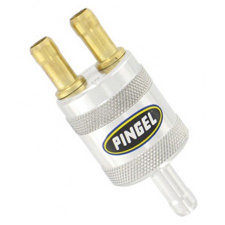 Pingel Inline SS Fuel Filter Satin 2 In 1 Out