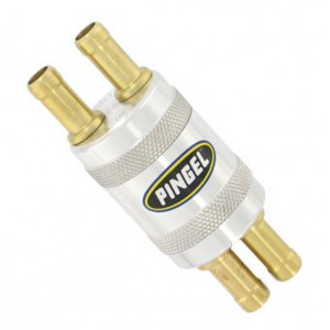Pingel Inline SS Fuel Filter Satin 2 In 4 Out
