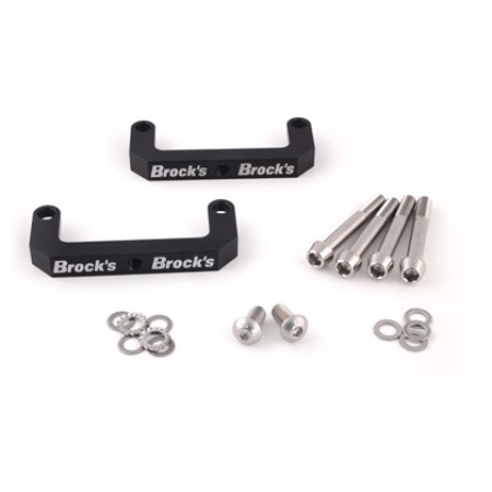 Brocks Front End Lowering Strap Brackets with Bolts