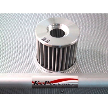 K&P Suzuki GSX1100/1150 Stainless Steel Reusable Oil Filter 