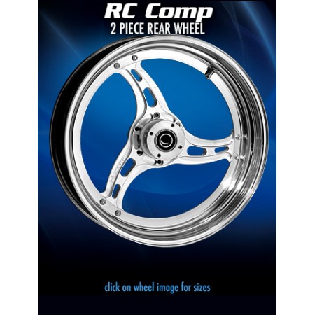 RC Comp Rear Drag Race Wheels