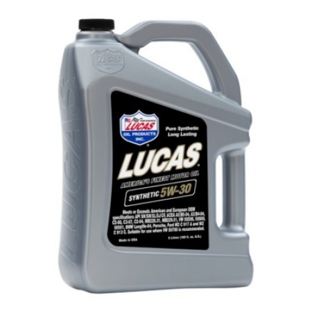 Lucas Oil Synthetic Motor Oils 5w 30 Oil 5ltr