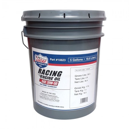 Lucas Oil High Performance Racing Only 20W-50 Oil 20ltr
