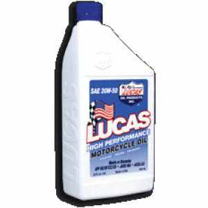 Lucas Oil 20W-50 Mineral Motorcycle oil 1ltr